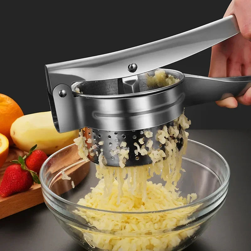 Presse Puree Presse-purée Manuel Inox XYDZ - 2 Pièces - Robustesse Professionnelle - Pour Purée Et Légumes Ustensile Cuisine Inox Presse Puree Presse-purée Manuel Inox XYDZ - 2 Pièces - Robustesse Professionnelle - Pour Purée Et Légumes Ustensile Cuisine Inox