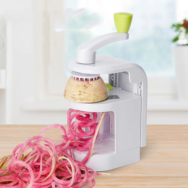 Spiralisateur à légumes 4 en 1 avec Bac coupe betterave