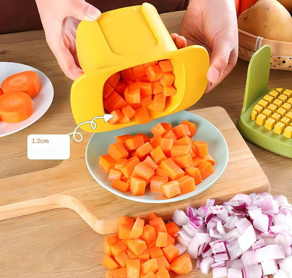 appareil pour couper les légumes en cube