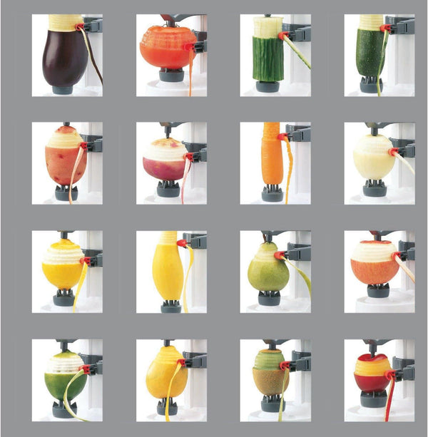 Fruits et légumes parfaitement épluchés