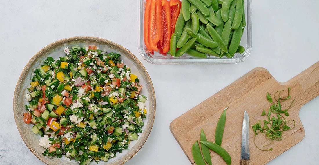 5 légumes à préparer à la mandoline pour vos meal preps de la semaine