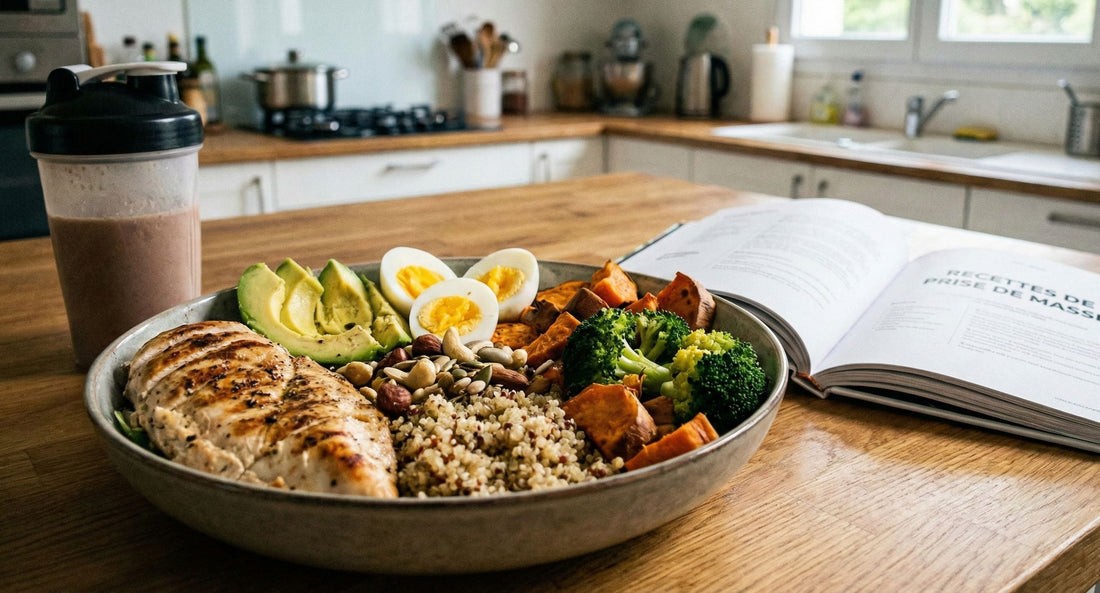 10 recettes meal prep pour prendre de la masse (guide complet + nutrition + plan)