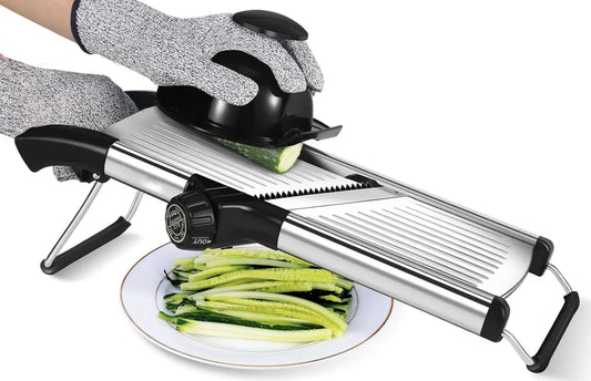 Mandoline en inox 
