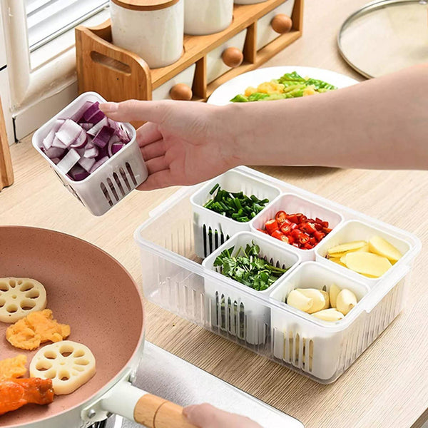Boîte de conservation des aliments 6 en 1