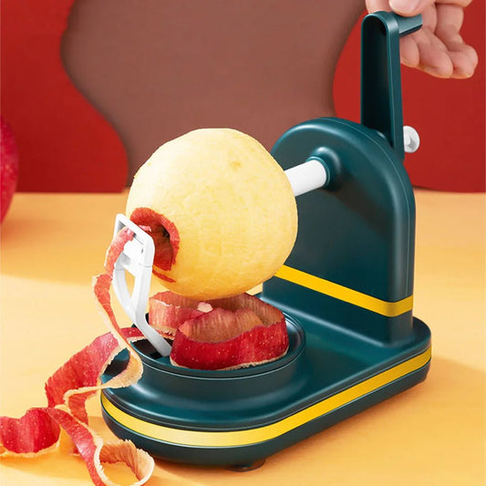 Eplucheur de fruits a Manivelle epluche pomme rouge fin