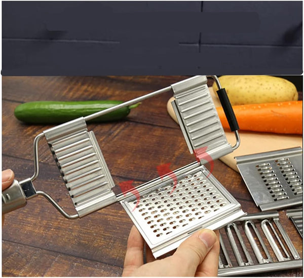 Lame detacheable mandoline en inox