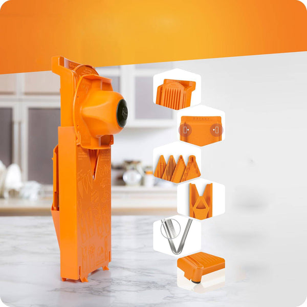 Mandoline à lame en v(orange)