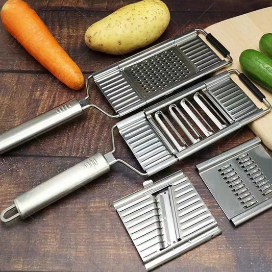 Mandoline multifonctionnelle en inox