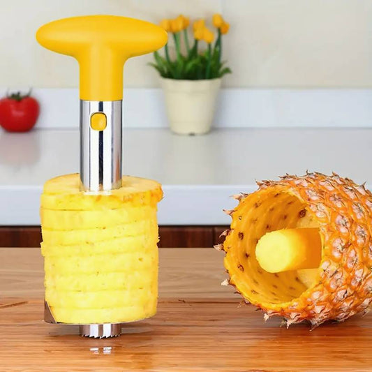 Mandoline pour ananas jaune