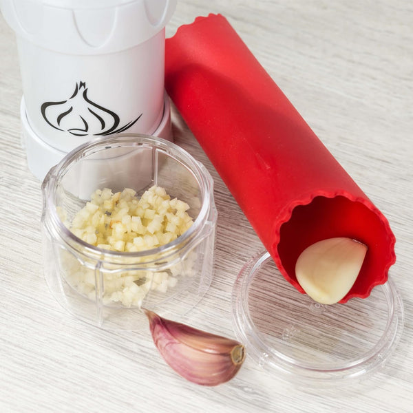 ail decoupe en cube par le coupe ail 
