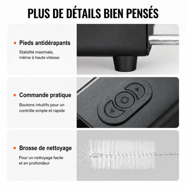 Démonstration du coupe-frites électrique Pro