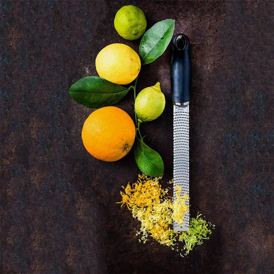 zesteur de citron commme microplane noir